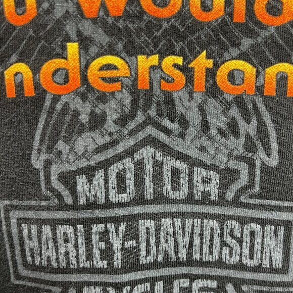 Vintage 1990s Harley-Davidson R.L. Stratman T-Shirt XL Eagle Aspen Valley CO US - Picture 7 of 10
